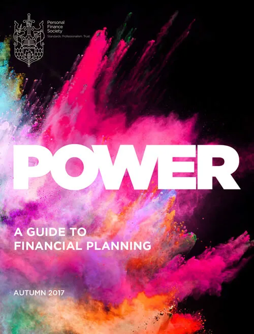 Personal Finance Society POWER Guide 1 design and production