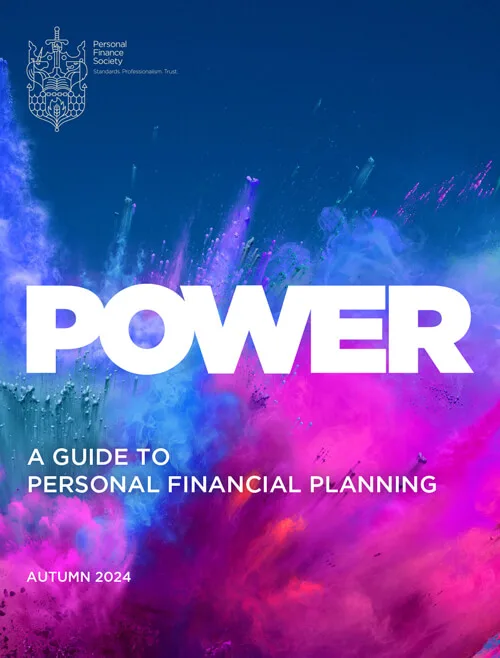 Personal Finance Society POWER Guide 5 design and production