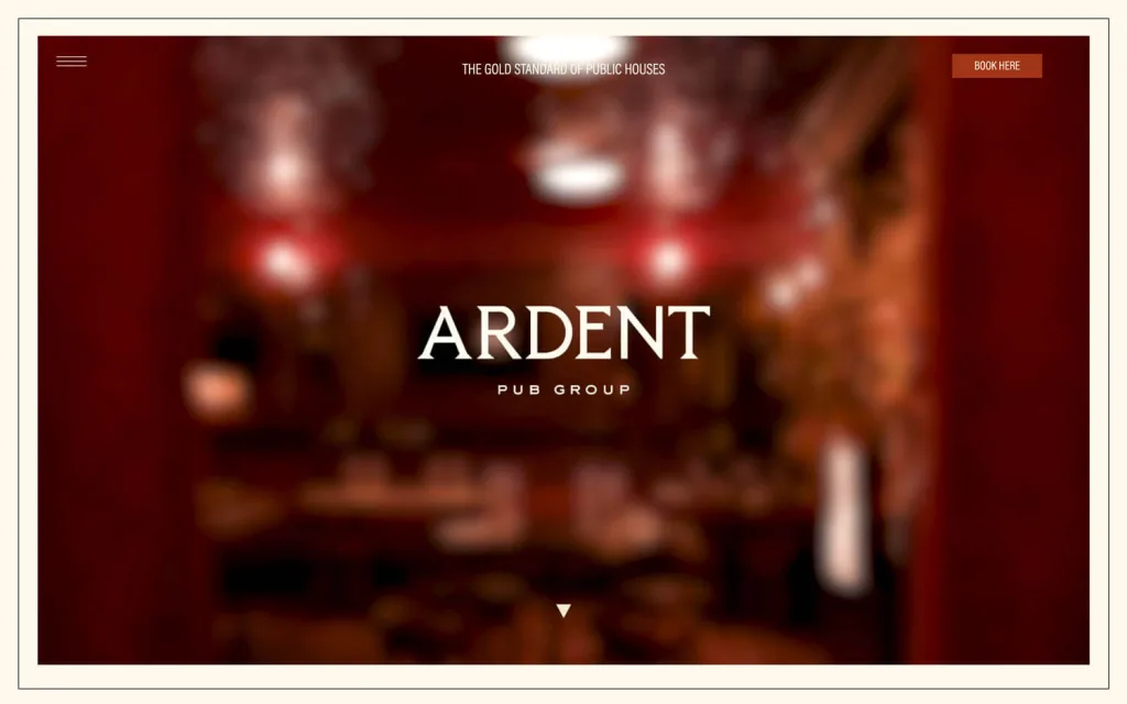 Ardent Pub Group website development