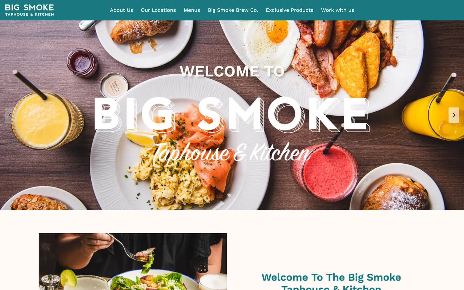 big smoke website design and development