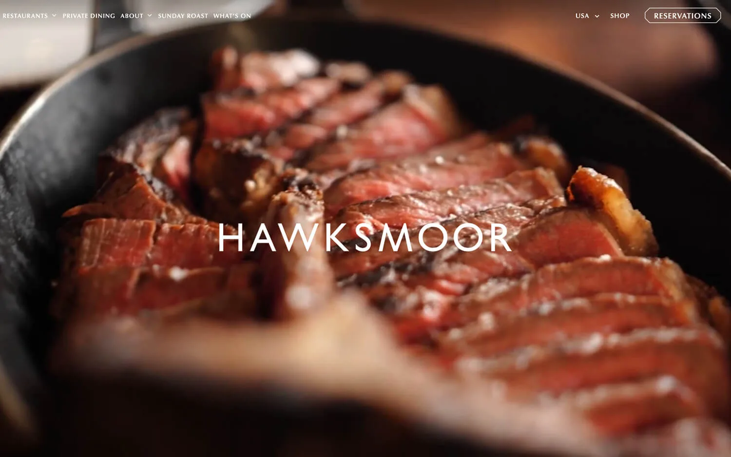 hawksmoor website development