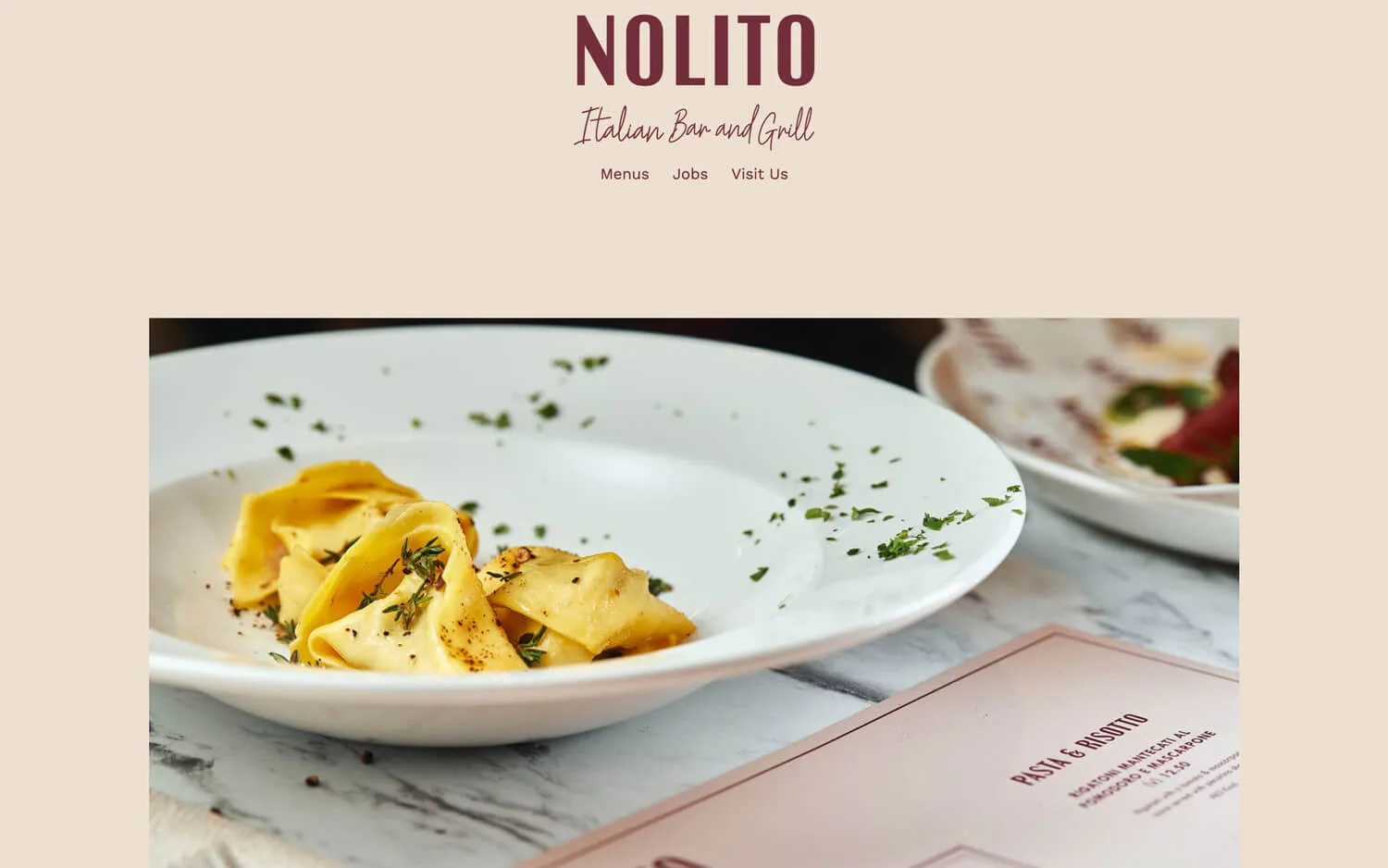 nolito website design and development